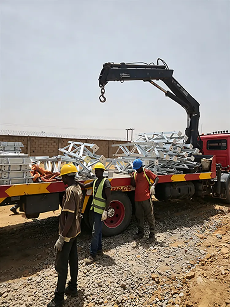 நைஜீரியா ஜாரியா 330kV துணை மின்நிலைய திட்டத்திற்கான ஆன்-சைட் முன்னேற்றம்