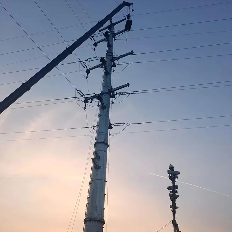 220kV பவர் டிரான்ஸ்மிஷன் பைப் டவர்