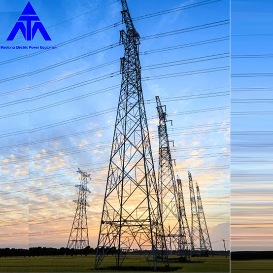 35KV 66KV மின்சார சக்தி வீழ்ச்சி கைது ஆங்கிள் ஸ்டீல் டவர்