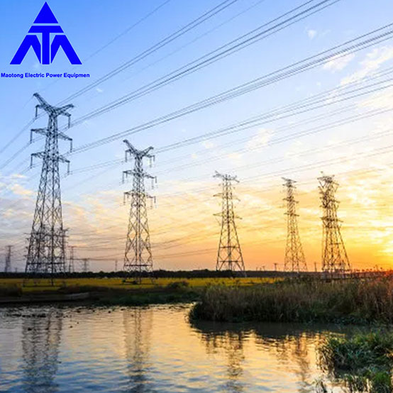 35KV 66KV மின்சார சக்தி வீழ்ச்சி கைது ஆங்கிள் ஸ்டீல் டவர்