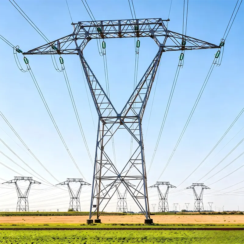 400kV உயர் மின்னழுத்த டிரான்ஸ்மிஷன் லைன் டவர்